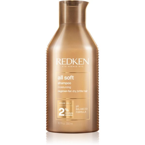 Redken Redken All Soft hranilni šampon za suhe in krhke lase 300 ml