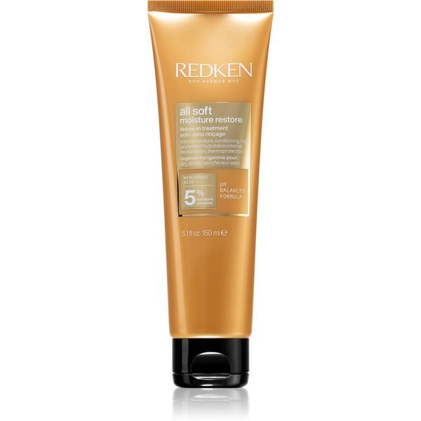 Redken Redken All Soft krepilna nega brez spiranja za prehrano in hidracijo 150 ml