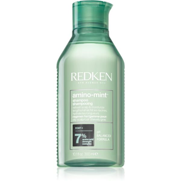 Redken Redken Amino Mint nežni čistilni šampon za hitro mastne lase 300 ml