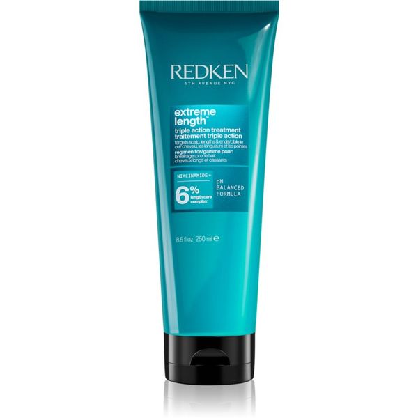 Redken Redken Extreme Length globinsko regeneracijska maska za poškodovane lase 250 ml