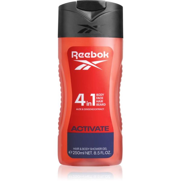 Reebok Reebok Activate Your Senses gel za prhanje za moške 4in1 250 ml