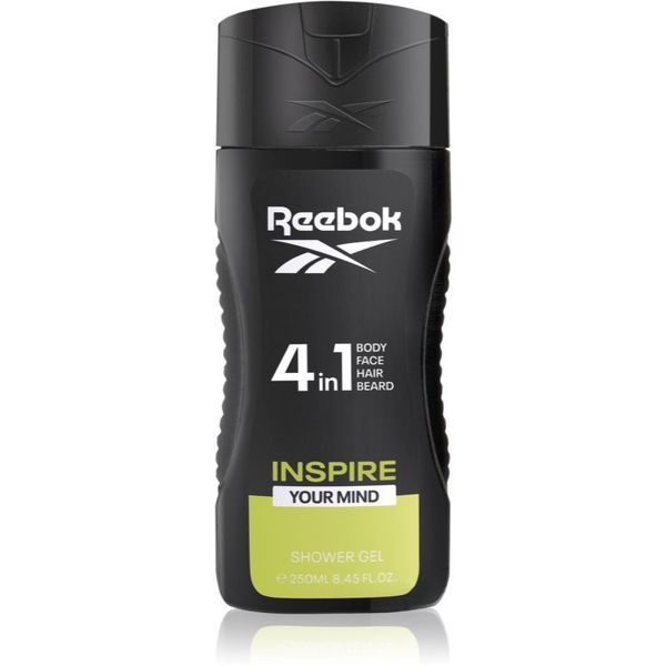 Reebok Reebok Inspire Your Mind poživitveni gel za prhanje 4 v 1 za moške 250 ml