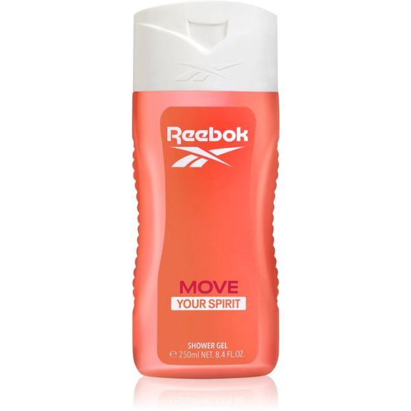 Reebok Reebok Move Your Spirit svež gel za prhanje za ženske 250 ml