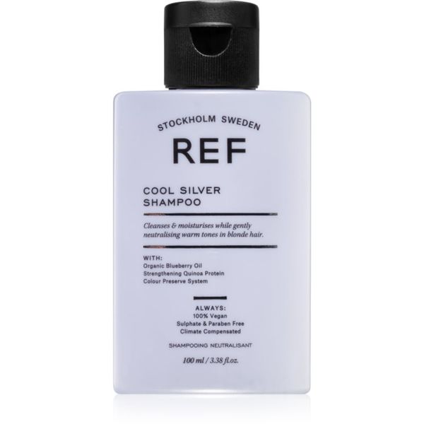 REF REF Cool Silver Shampoo srebrni šampon za nevtralizacijo rumenih odtenkov 100 ml