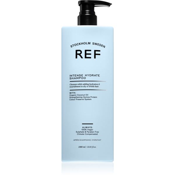 REF REF Intense Hydrate Shampoo šampon za suhe in poškodovane lase 1000 ml