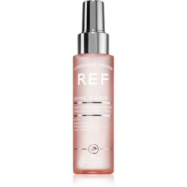 REF REF Shine Elixir eliksir za ekstra sijaj in mehkobo las 80 ml