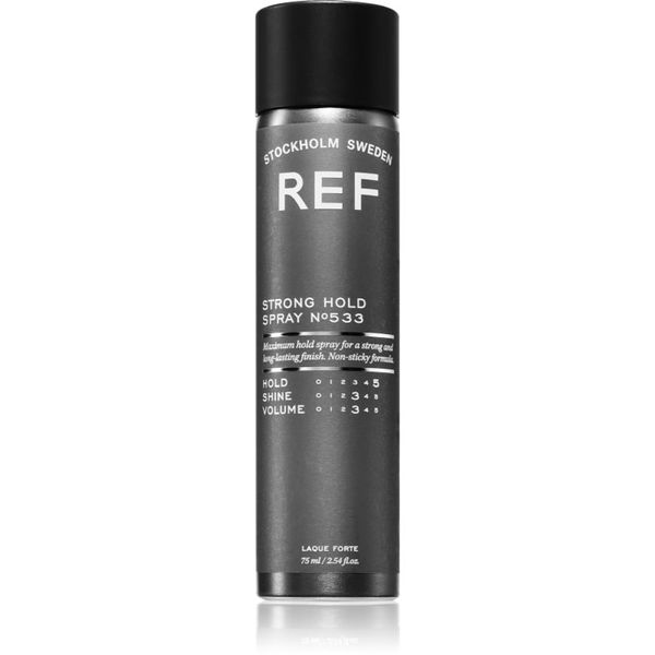 REF REF Strong Hold Spray N°533 lak za lase z ekstra močnim utrjevanjem 75 ml