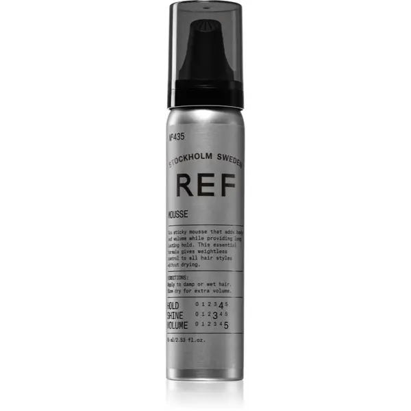 REF REF Styling Mousse luksuzna pena za volumen za dolgotrajno učvrstitev 75 ml