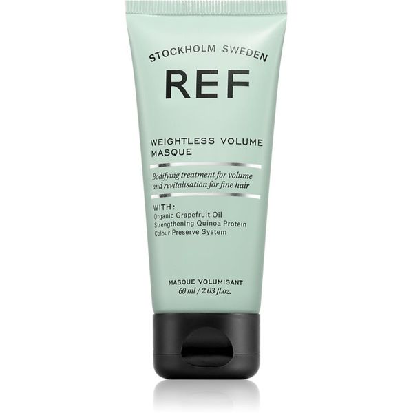 REF REF Weightless Volume Masque globinsko vlažilna maska za sijaj in mehkobo las 60 ml