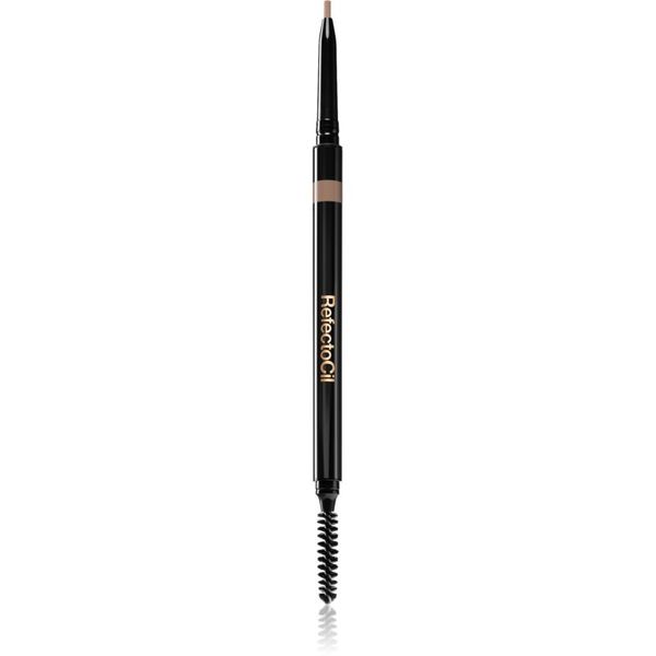 RefectoCil RefectoCil Brow vodoodporen svinčnik za obrvi s krtačko odtenek 02 Medium Brown