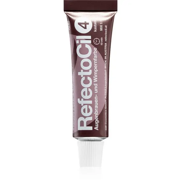 RefectoCil RefectoCil Eyelash and Eyebrow barva za obrvi in trepalnice odtenek 4 Chestnut 15 ml