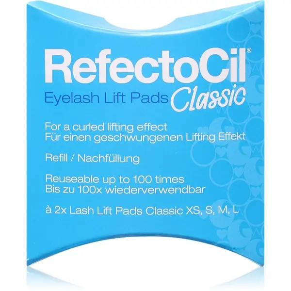 RefectoCil RefectoCil Eyelash Lift Pads Classic blazinice za pod oči za večkratno uporabo za dvig in laminiranje trepalnic 100 kos
