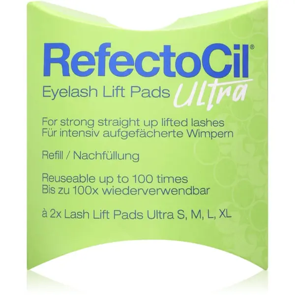 RefectoCil RefectoCil Eyelash Lift Pads Ultra blazinice za pod oči za večkratno uporabo za dvig in laminiranje trepalnic 100 kos