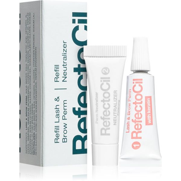 RefectoCil RefectoCil Eyelash Lift trajna ondulacija s keratinom nadomestno polnilo 2x3,5 ml