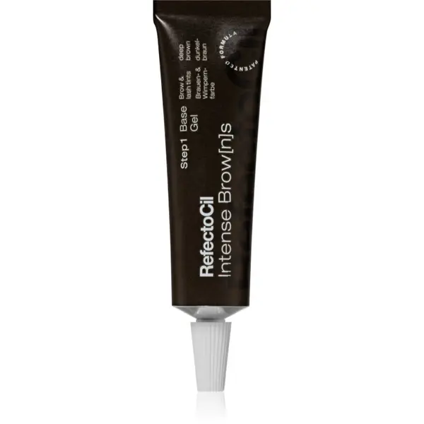 RefectoCil RefectoCil Intense Brow[n]s Base Gel barva za obrvi in trepalnice z gelasto teksturo odtenek Deep Brown 15 ml