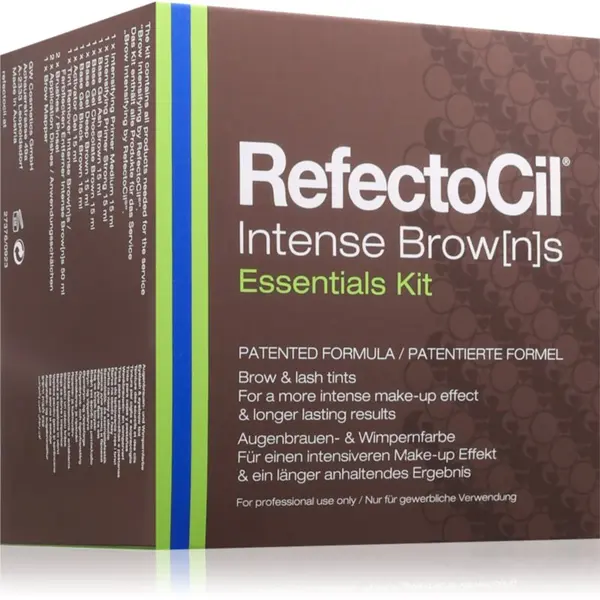 RefectoCil RefectoCil Intense Brow[n]s Essentials Kit set za trepalnice in obrvi