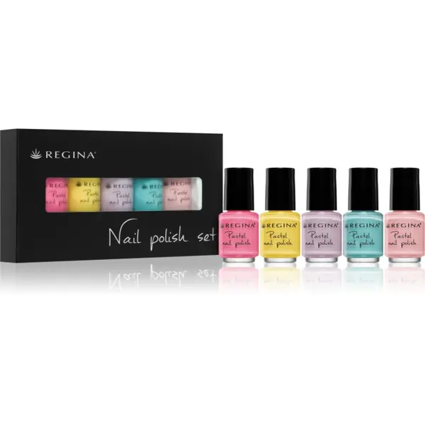 Regina Regina Pastel set lakov za nohte več odtenkov 113, 143, 57, 144, 145 5x4 ml