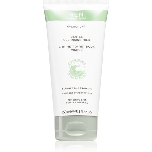 REN REN Evercalm Gentle Cleansing Milk nežno čistilno mleko z vlažilnim učinkom 150 ml