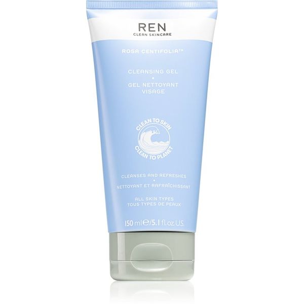 REN REN Rosa Centifolia™ Cleansing Gel osvežilni čistilni gel za vse tipe kože 150 ml
