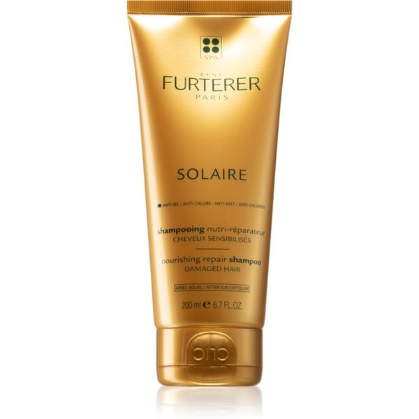 René Furterer René Furterer Solaire hranilni šampon za lase izpostavljene soncu, morski in klorirani vodi 200 ml