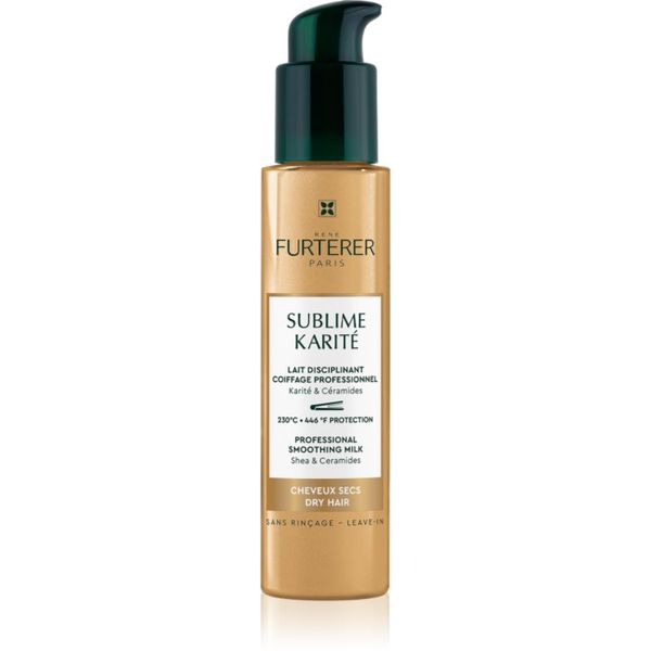 René Furterer René Furterer Sublime Karité Professional smoothing milk kremasta nega brez izpiranja za suhe lase 100 ml