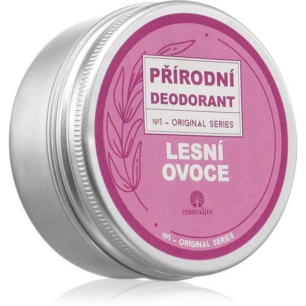 Renovality Renovality Original Series Natural Deodorant trdi dezodorant z vonjem Forest Fruits 50 ml