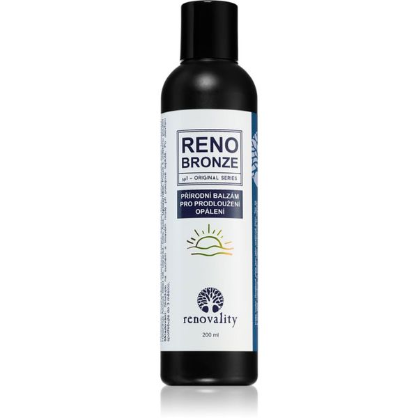 Renovality Renovality Original Series Renobronze balzam za podaljšanje porjavelosti 200 ml