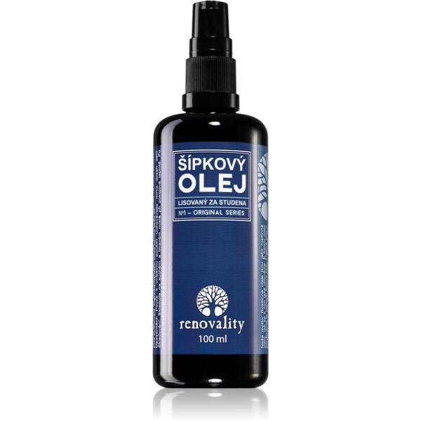 Renovality Renovality Original Series Rosehip oil šipkovo olje za vse tipe kože, vključno z občutljivo kožo 100 ml