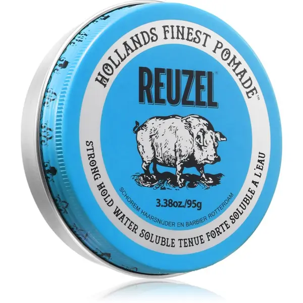 Reuzel Reuzel Blue Water Soluble Strong Hold pomada za lase 95 g