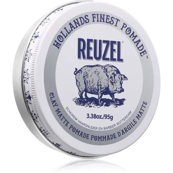 Reuzel Reuzel Clay Matte Pomade stiling ilovica za lase mat 95 g