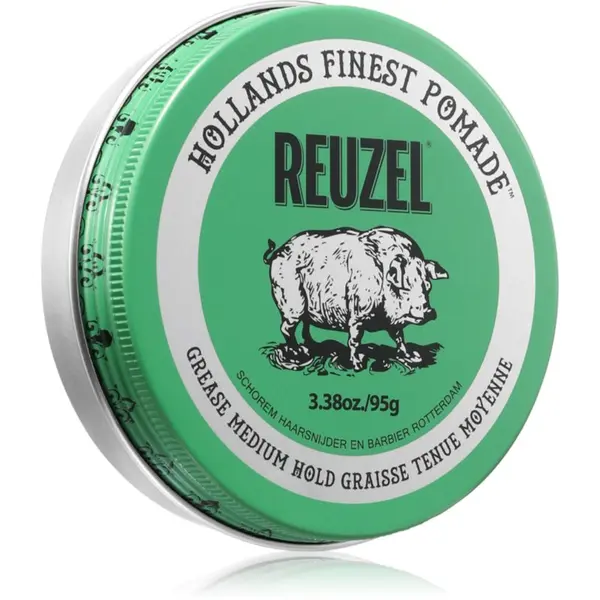Reuzel Reuzel Green Grease Medium Hold pomada za lase 95 g