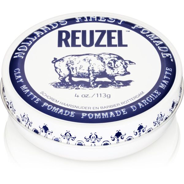 Reuzel Reuzel Hollands Finest Pomade Clay glina za modeliranje z mat učinkom 113 g