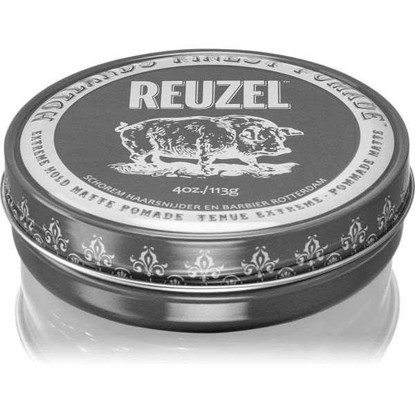 Reuzel Reuzel Hollands Finest Pomade Extreme Hold pomada za lase z mat učinkom 113 g