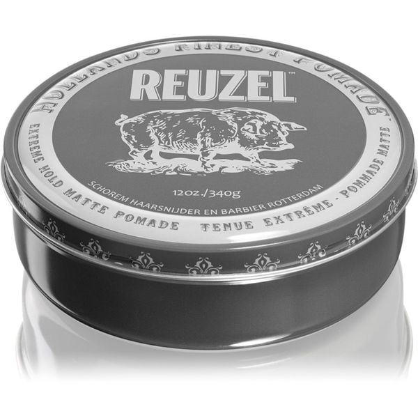 Reuzel Reuzel Hollands Finest Pomade Extreme Hold pomada za lase z mat učinkom 340 g