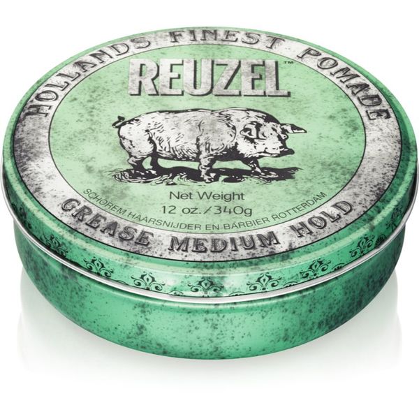 Reuzel Reuzel Hollands Finest Pomade Grease pomada za lase s srednjim utrjevanjem 340 g