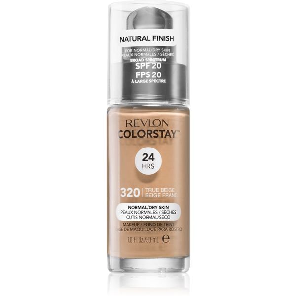 Revlon Cosmetics Revlon Cosmetics ColorStay™ dolgoobstojen tekoči puder za normalno do suho kožo odtenek 320 True Beige 30 ml