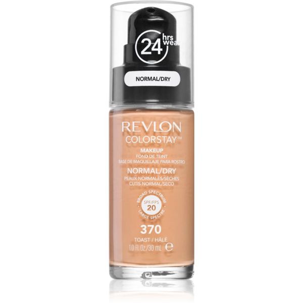 Revlon Cosmetics Revlon Cosmetics ColorStay™ dolgoobstojen tekoči puder za normalno do suho kožo odtenek 370 Toast 30 ml