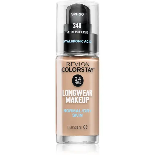 Revlon Cosmetics Revlon Cosmetics ColorStay™ SPF 20 dolgoobstojen tekoči puder za normalno do suho kožo odtenek 240 Medium Beige 30 ml