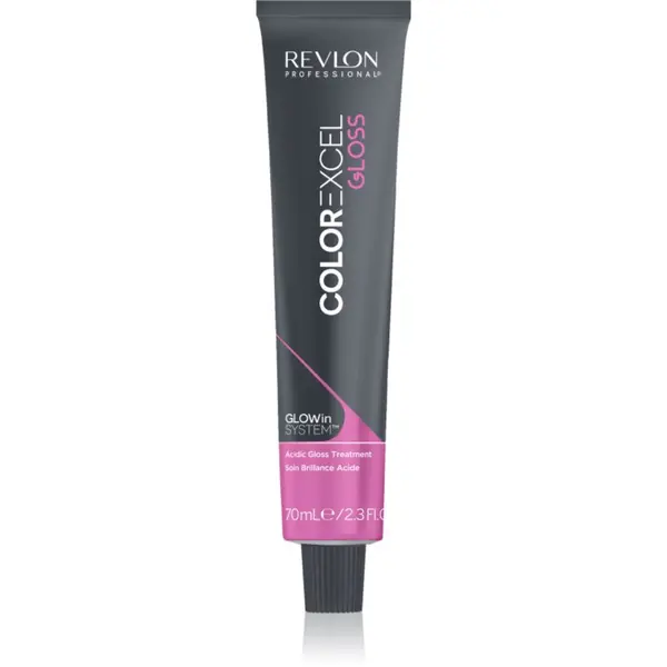 Revlon Professional Revlon Professional Color Excel Acidic Gloss Treatment poltrajna barva za lase brez amoniaka odtenek transparent 000 70 ml