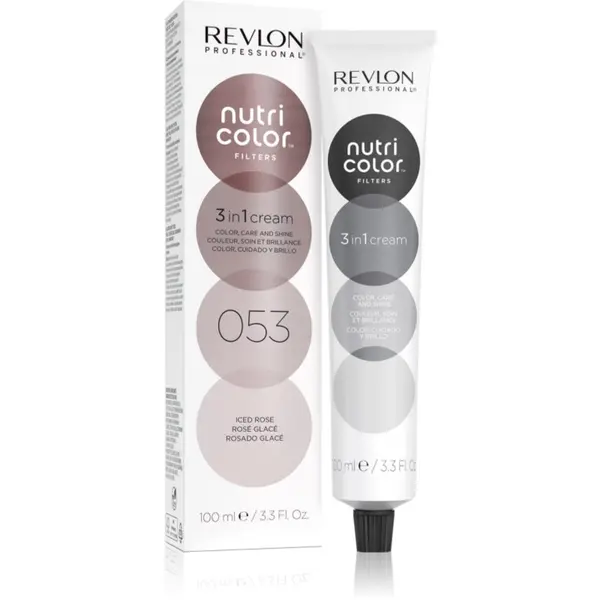 Revlon Professional Revlon Professional Nutri Color Filters Metal-Ice hranilna maska za profesionalno uporabo 100 ml