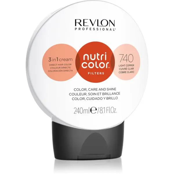 Revlon Professional Revlon Professional Nutri Color Filters Toning hranilna maska za profesionalno uporabo 740 240 ml