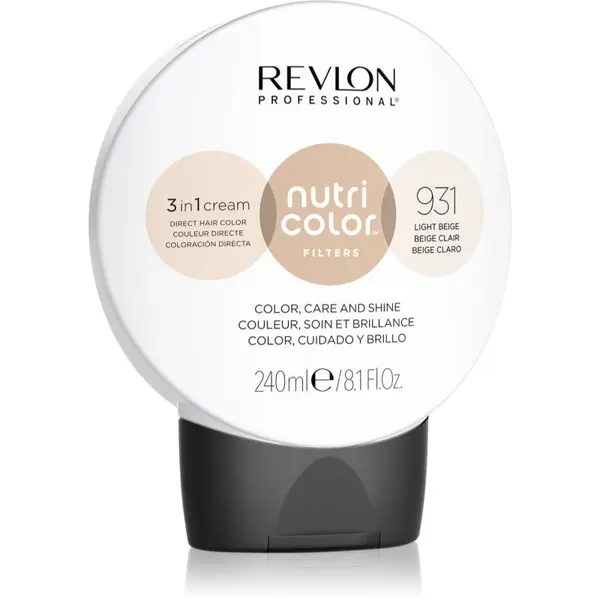 Revlon Professional Revlon Professional Nutri Color Filters Toning hranilna maska za profesionalno uporabo 931 240 ml