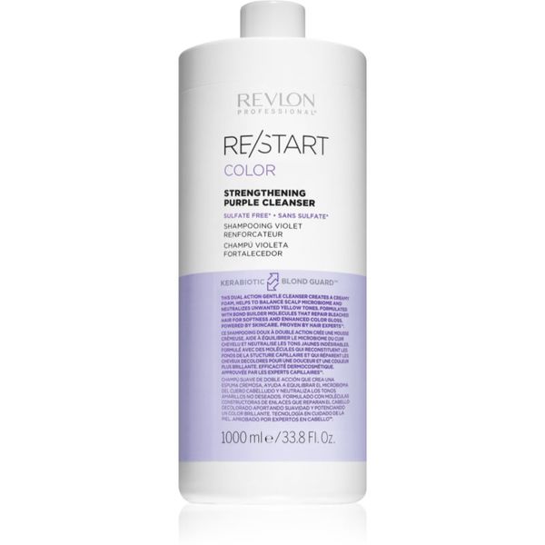 Revlon Professional Revlon Professional Re/Start Color vijoličen šampon za blond lase in lase s prameni Purple Cleanser 1000 ml