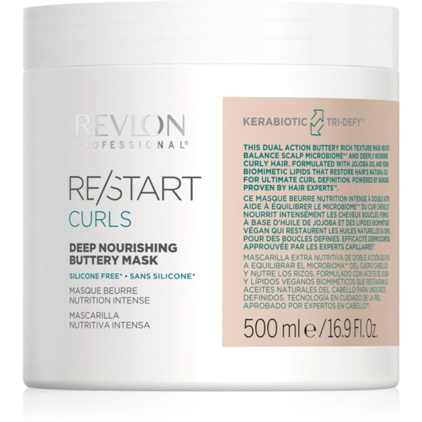 Revlon Professional Revlon Professional Re/Start Curls hranilna maska za valovite in kodraste lase 500 ml