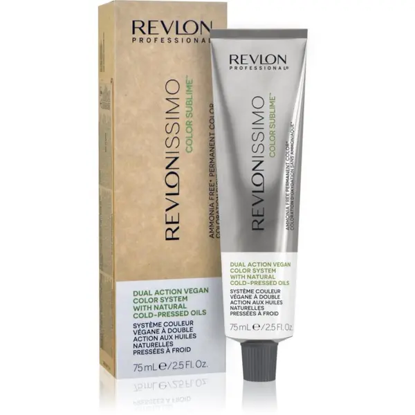 Revlon Professional Revlon Professional Revlonissimo Color Sublime permanentna barva za lase brez silikonov odtenek 4.41 75 ml