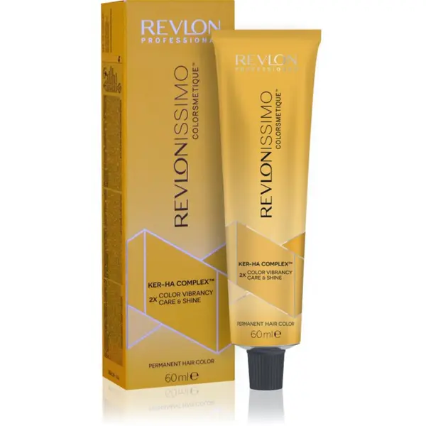 Revlon Professional Revlon Professional Revlonissimo Colorsmetique Golden Shades permanentna barva za lase za tople blond odtenke REVGOLW_KCOL0 60 ml