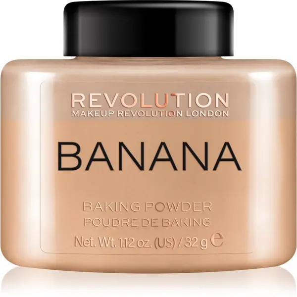 Revolution Revolution Baking Powder puder v prahu odtenek Banana 32 g