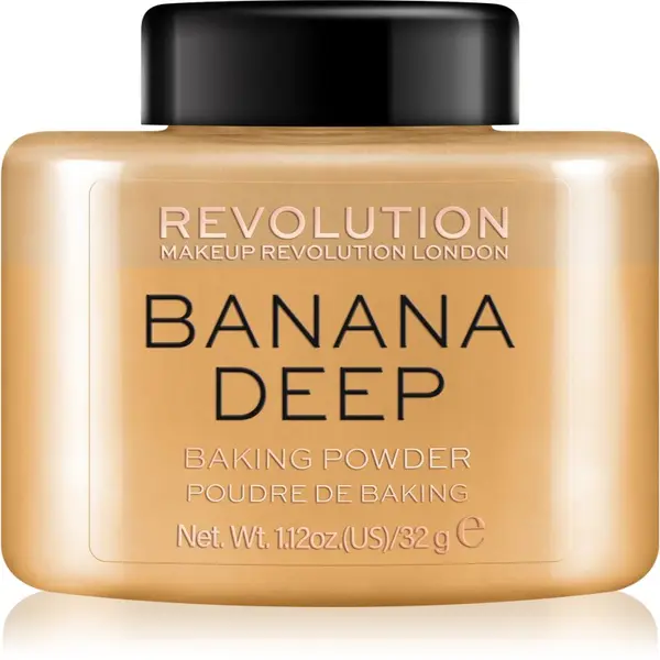 Revolution Revolution Baking Powder puder v prahu odtenek Banana Deep 32 g
