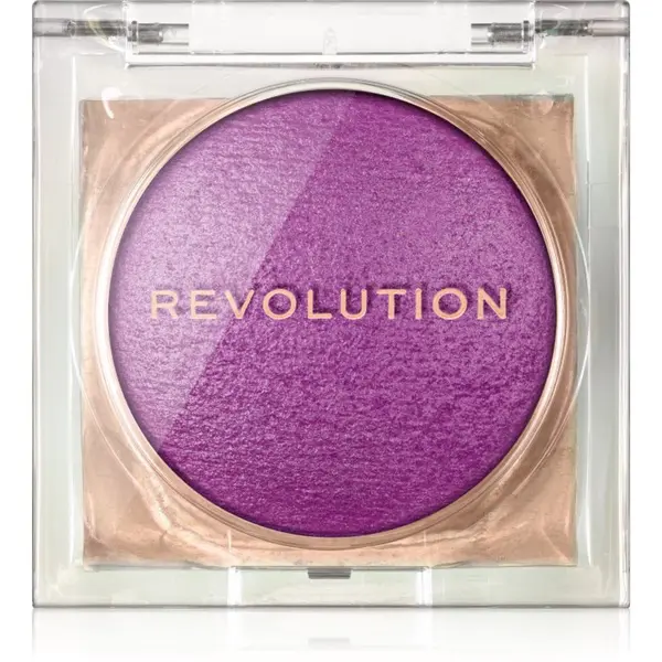 Revolution Revolution Beam Bright Blush Rdečilo za posvetlitev odtenek Lick of Lilac 2.8 g