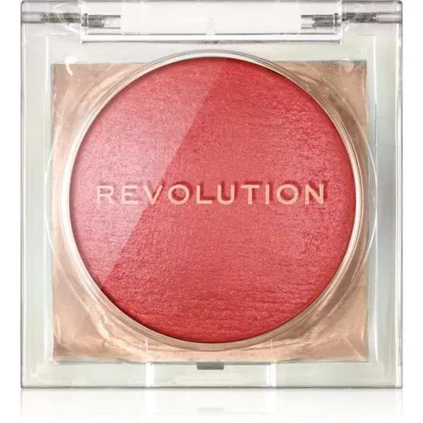 Revolution Revolution Beam Bright Blush Rdečilo za posvetlitev odtenek Peach Pop 2.8 g